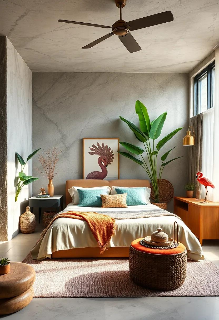 incorporate nature-inspired motifs in your decor, such as flamingo or parrot accents,⁢ to keep the tropical spirit alive throughout the room