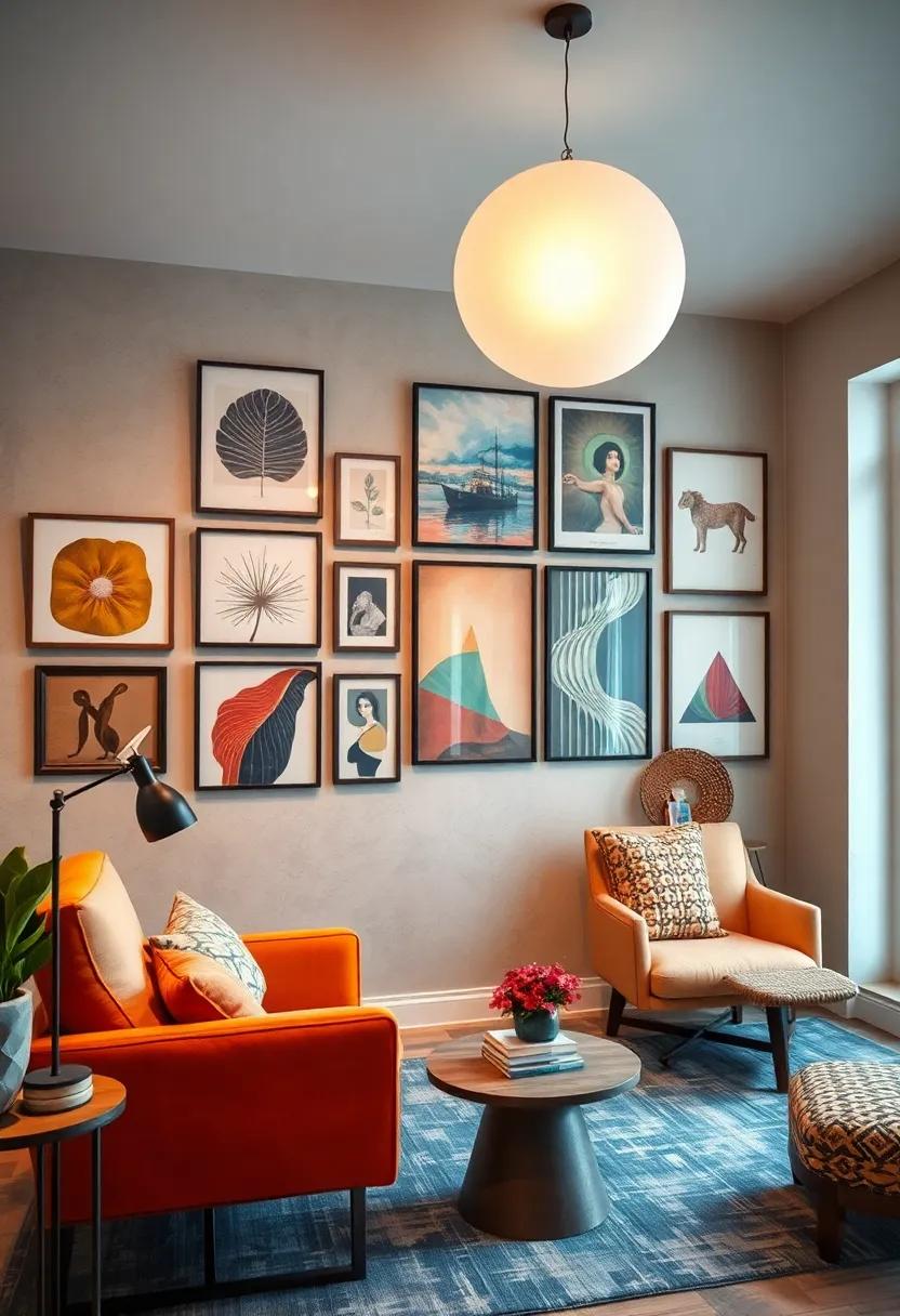 Layered Wall Art with Transparent Acrylic and Mixed Media Pieces Adding a Sense of Innovation and Depth