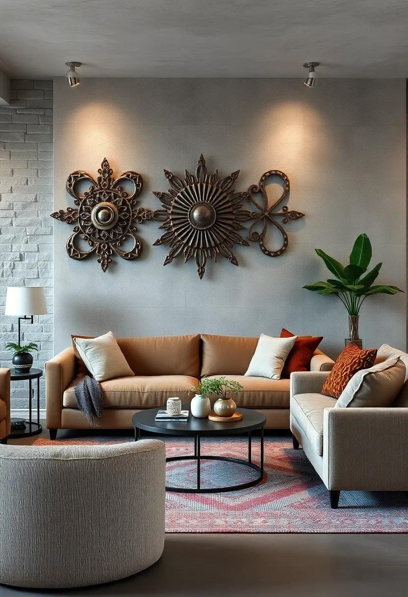 Rust-Toned Accents Mixed with Soft Pastel Hues for Warmth and Cool Urban Energy