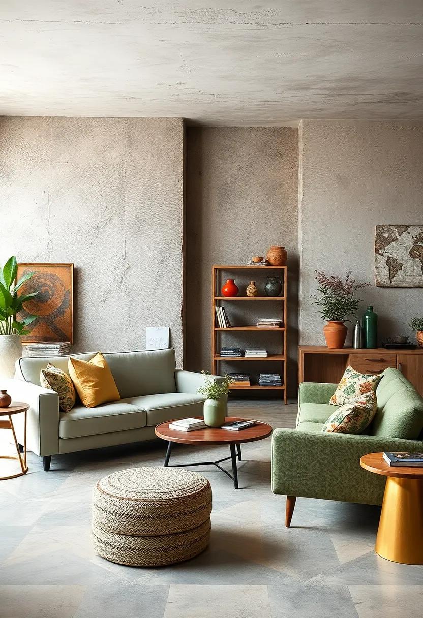 Eclectic Spaces Blending Vintage Charm With Modern Minimalist Furniture For Dynamic Visual Appeal