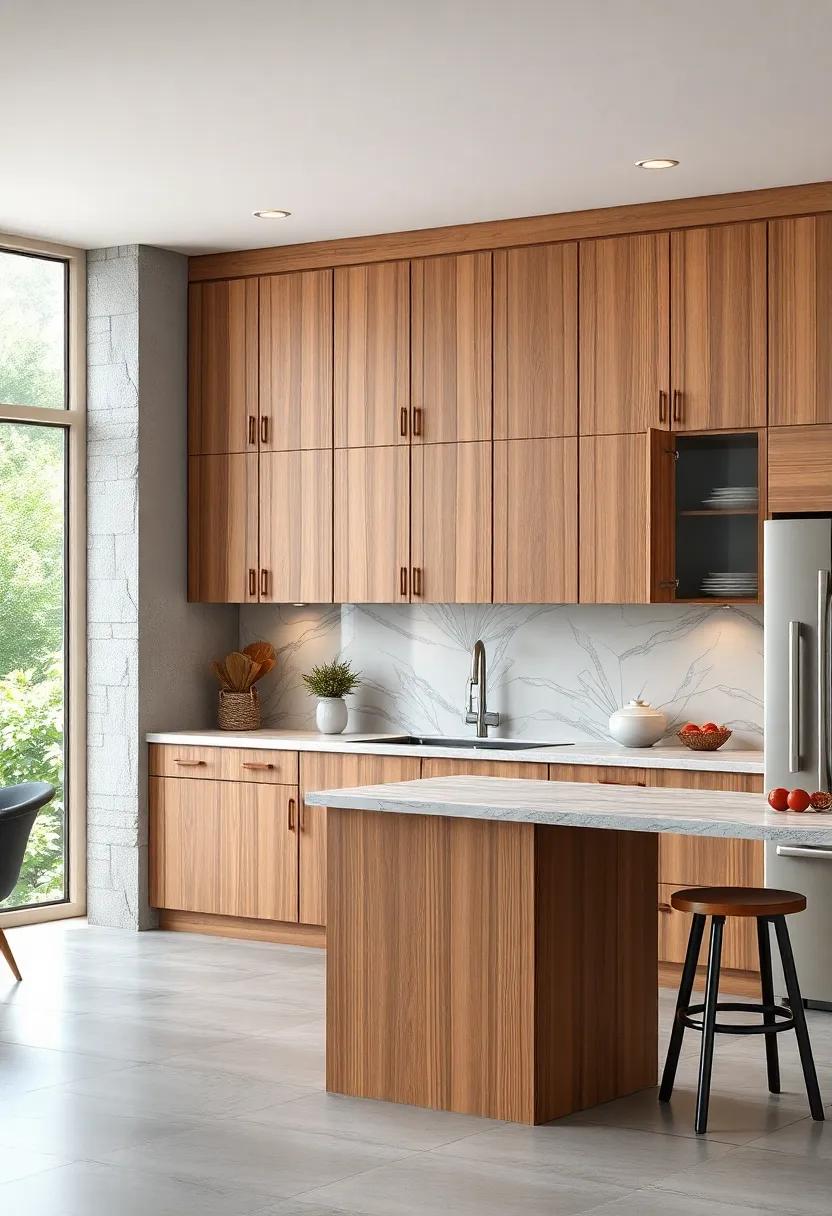 Bold Patterns: ​Incorporate flat panel⁤ cabinets with custom graphics or decals for a playful and creative twist on kitchen ‌storage