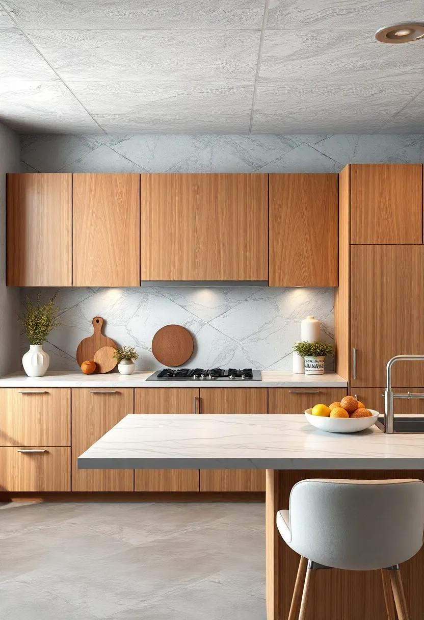 Geographic Shapes: Choose ⁤flat panel⁢ cabinets with unique geometric designs, adding a modern artistic flair to your cooking ​space