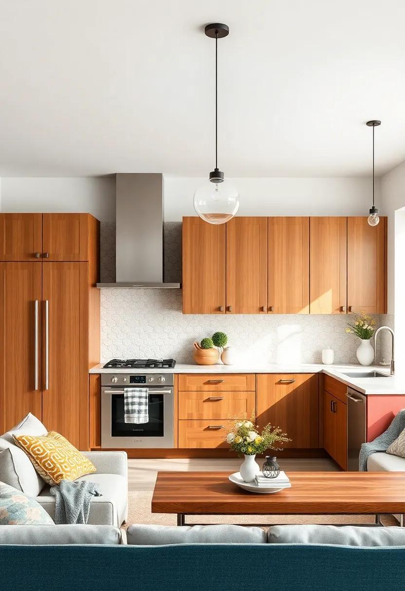 Accent Colors: Introduce a pop of color by adding flat panel ‍cabinet ​doors in a bold hue to just one section of your kitchen for an‍ eye-catching detail