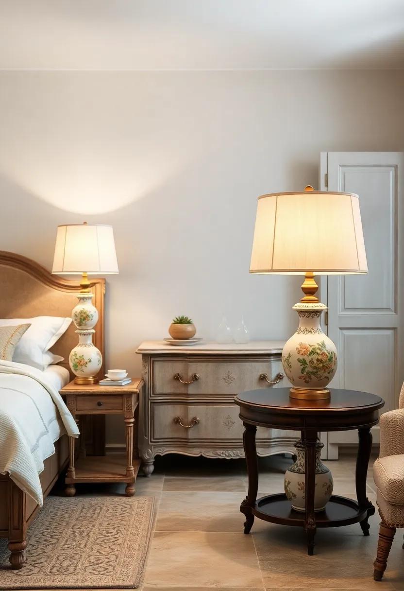 Faded Oriental Rugs Layered Over Wide Plank Hardwood Floors for Soft Texture and Color