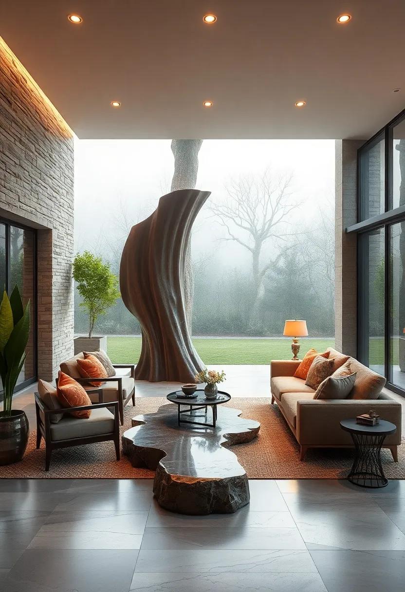 Reflections Of A Liquid Timepiece Mirrored In A Small Pond Surrounded By Wild Vines