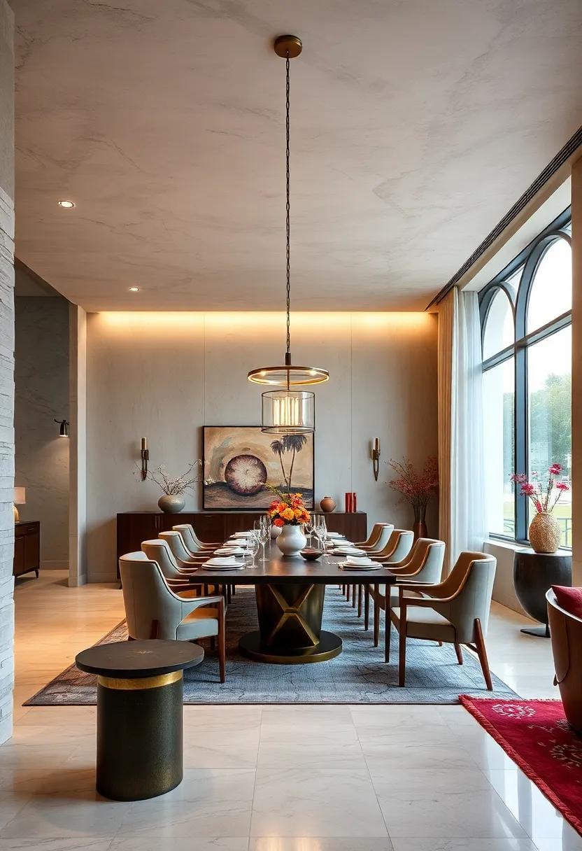 Customizable Smart Lighting Solutions Adapt to Various Dining Occasions with Elegance and Ease