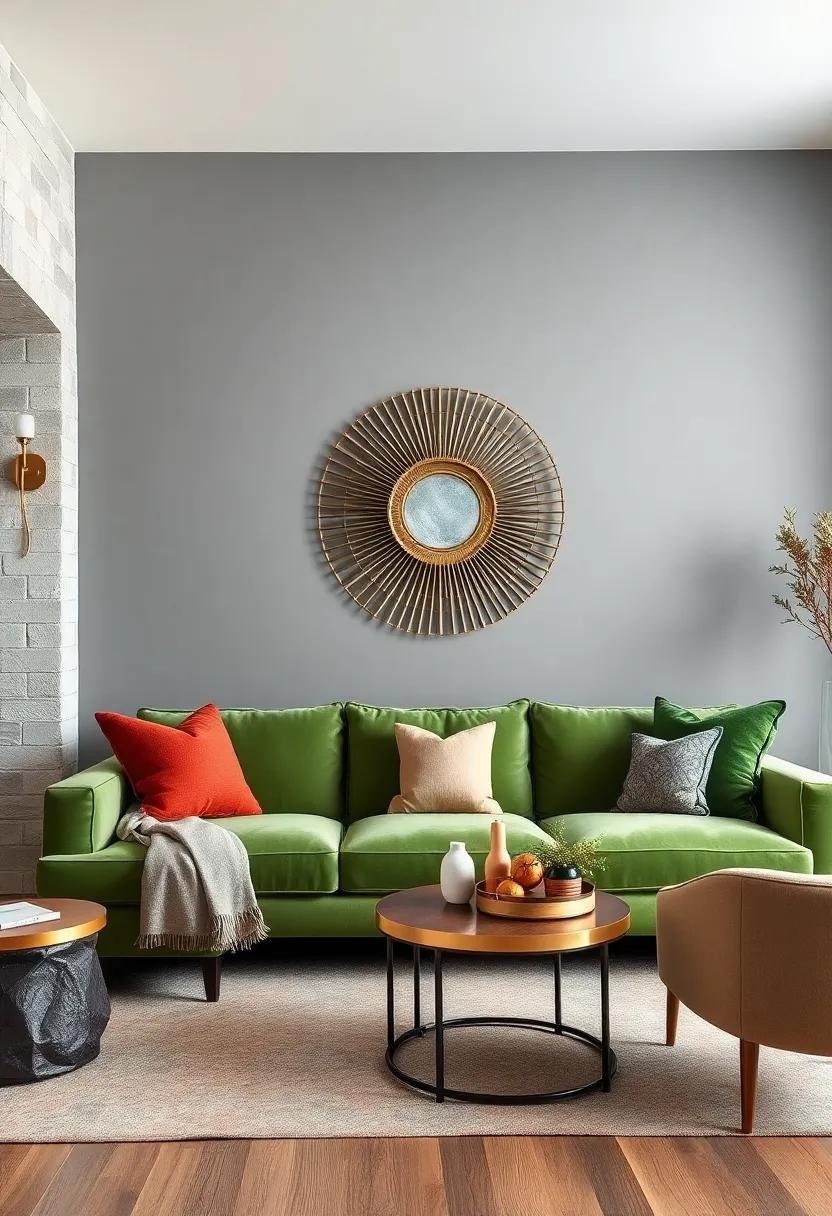 Add Metallic Accents: Utilize brass or​ gold accessories and fixtures to ⁣elevate the color scheme and add warmth against the cool gray walls