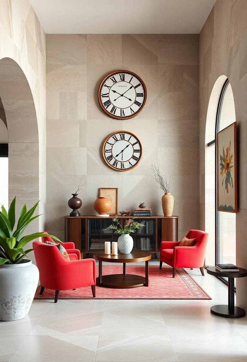 Antique Clocks and Timeless Sculptures as Statement Pieces That Define Classic Sophistication