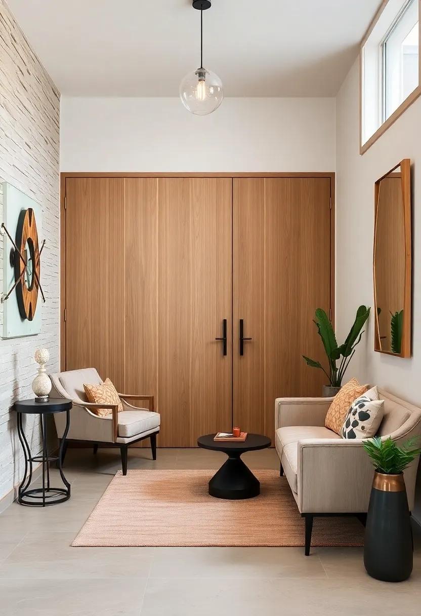 Smart and Sleek Storage Solutions Hidden Behind Elegant Doors to Maintain a Clutter-Free Luxe Space