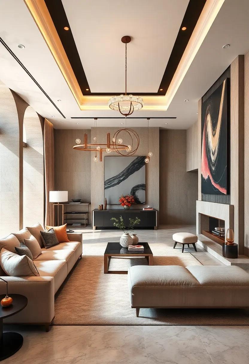 Mixed Metallic Finishes of Brass, Gold, and Silver for Layered Depth in Hollywood Glam Interiors