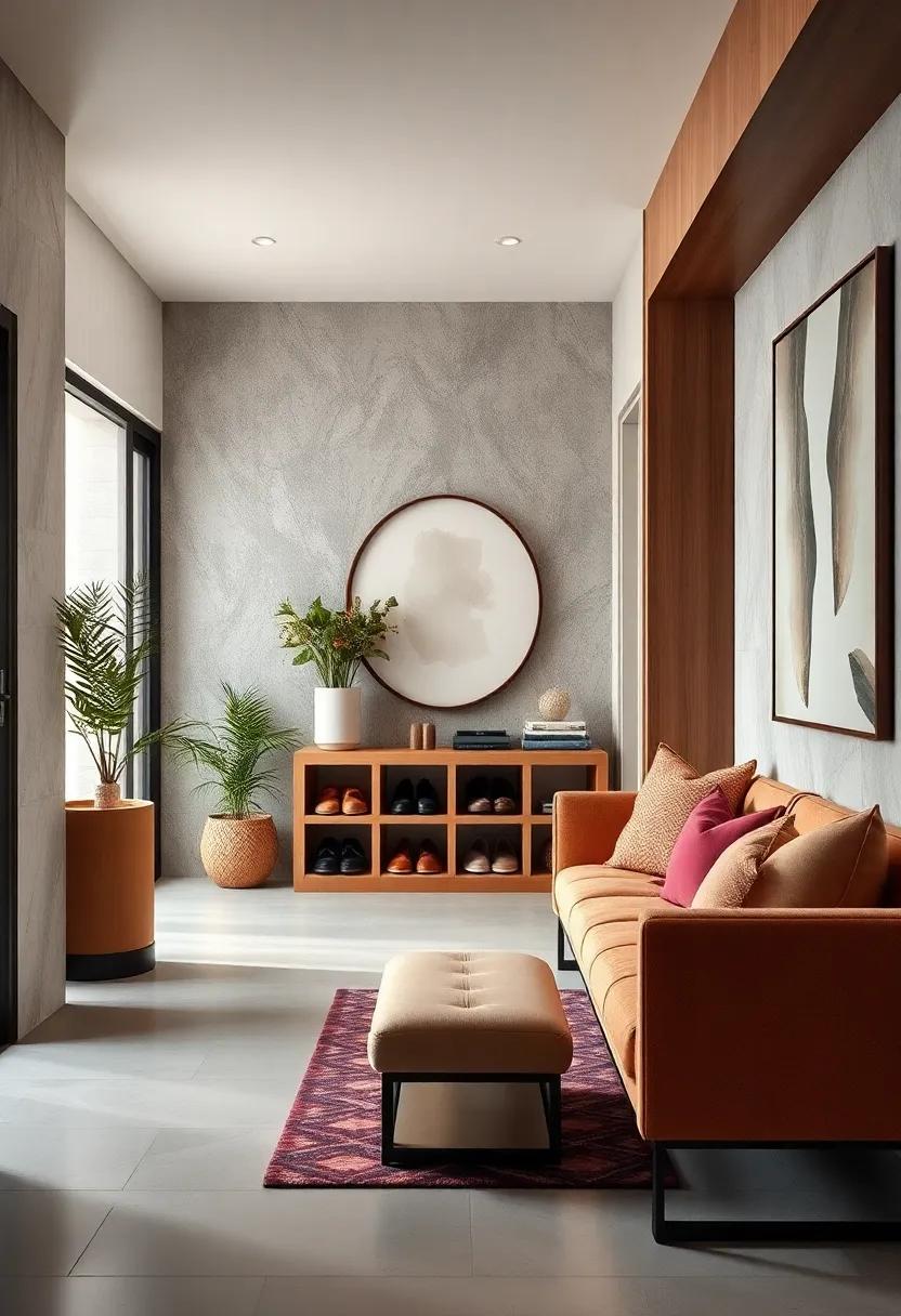 Streamlined Shoe Storage Solutions Blending Functionality with Elegant Japandi Design Aesthetics