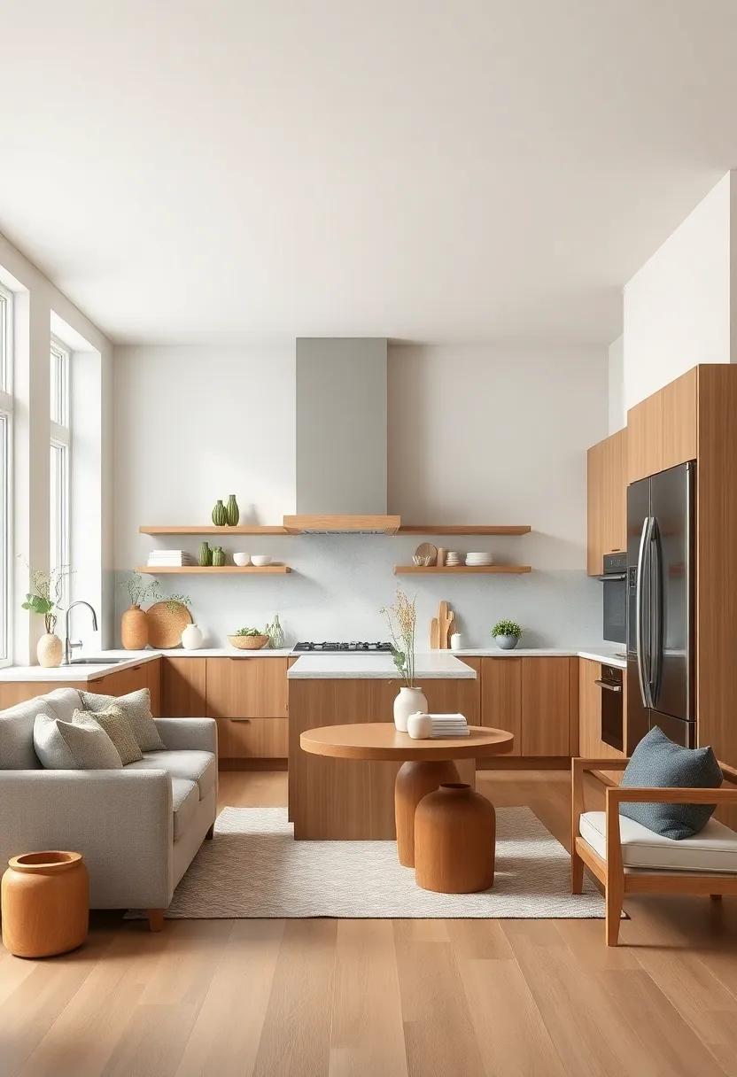 Embrace Minimalism: Highlight ‌your⁤ oak cabinets by ⁣choosing a soft, pale light gray for the walls that creates a serene and uncluttered look