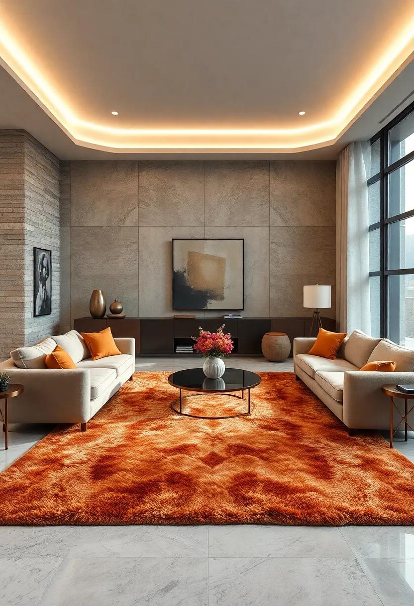 Dramatic Floor Lamps With Sculptural Bases Adding Artistic Flair To Cozy Corners