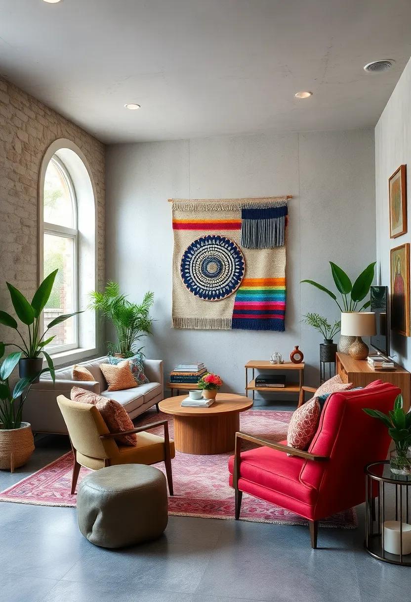 Tactile Wall Hangings and Textile Art Transforming Vertical Spaces Into Colorful Statements