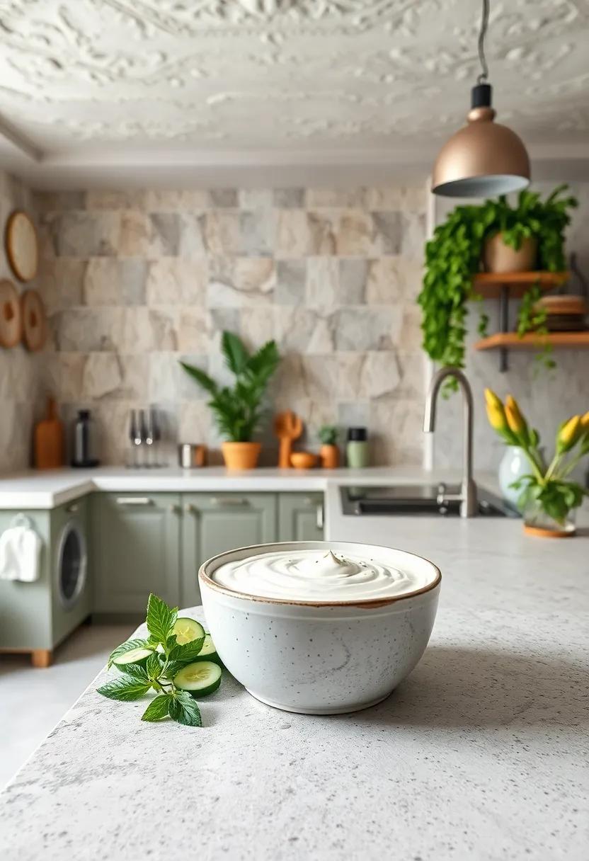 Cucumber Yogurt Sauce (Tzatziki): A creamy blend of yogurt, cucumbers, and⁤ herbs, tzatziki is⁣ essential for dipping and dressing