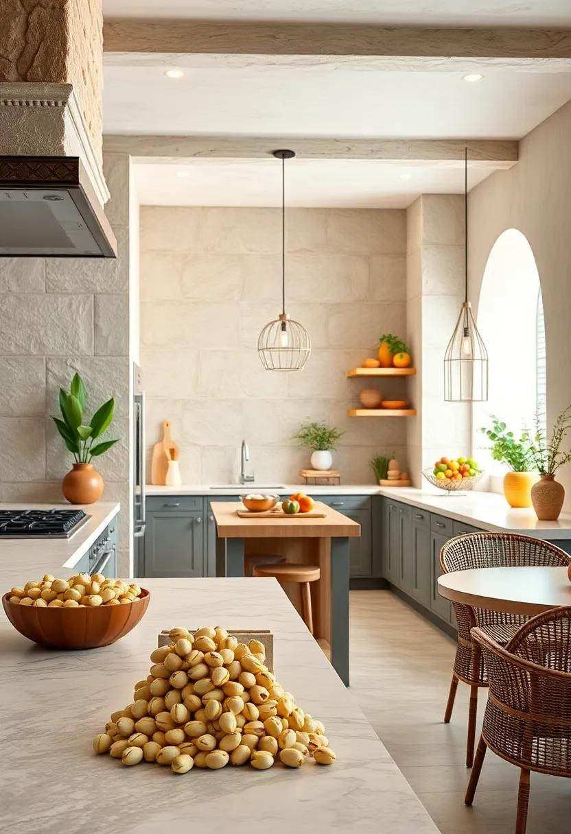Pistachios: ​These ​delightful nuts add a⁤ crunchy kick to both sweet and‍ savory dishes,perfect for garnishing⁣ salads ⁢or desserts