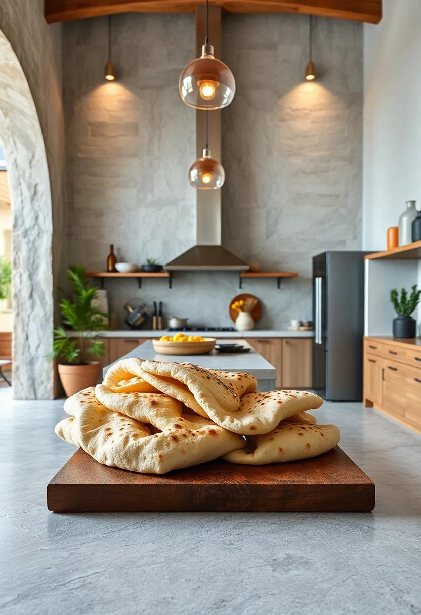 Pita Bread: Soft and fluffy, pita is the perfect ⁤companion for dips like ‌hummus or​ to wrap around savory fillings