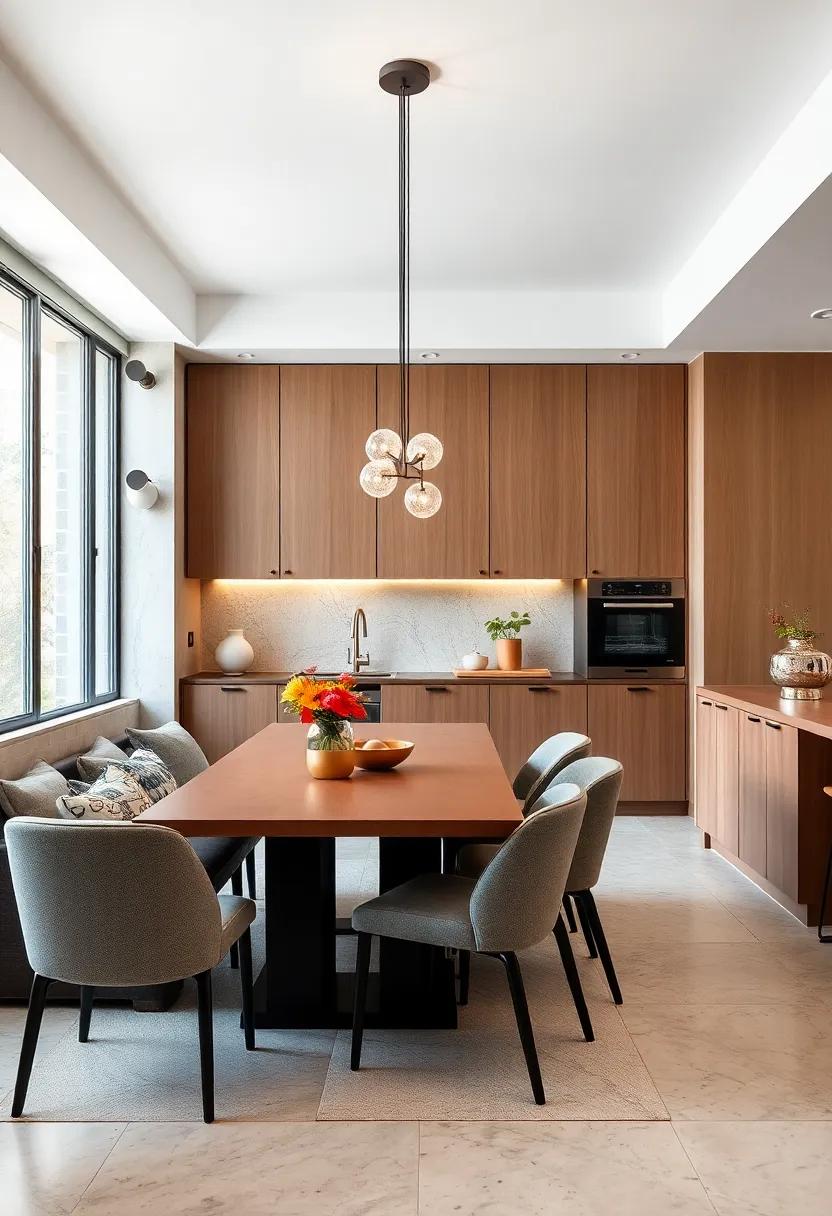 Integrated Storage Solutions Concealed Behind Smooth Cabinetry Keeping the Space Clutter-Free