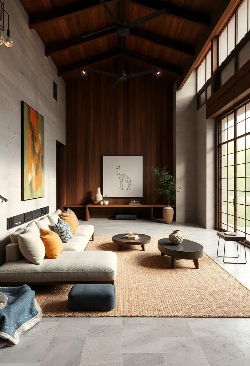 Natural Fiber Rugs Blending Comfort And Texture While Upholding Minimalist Japanese Design Ideals