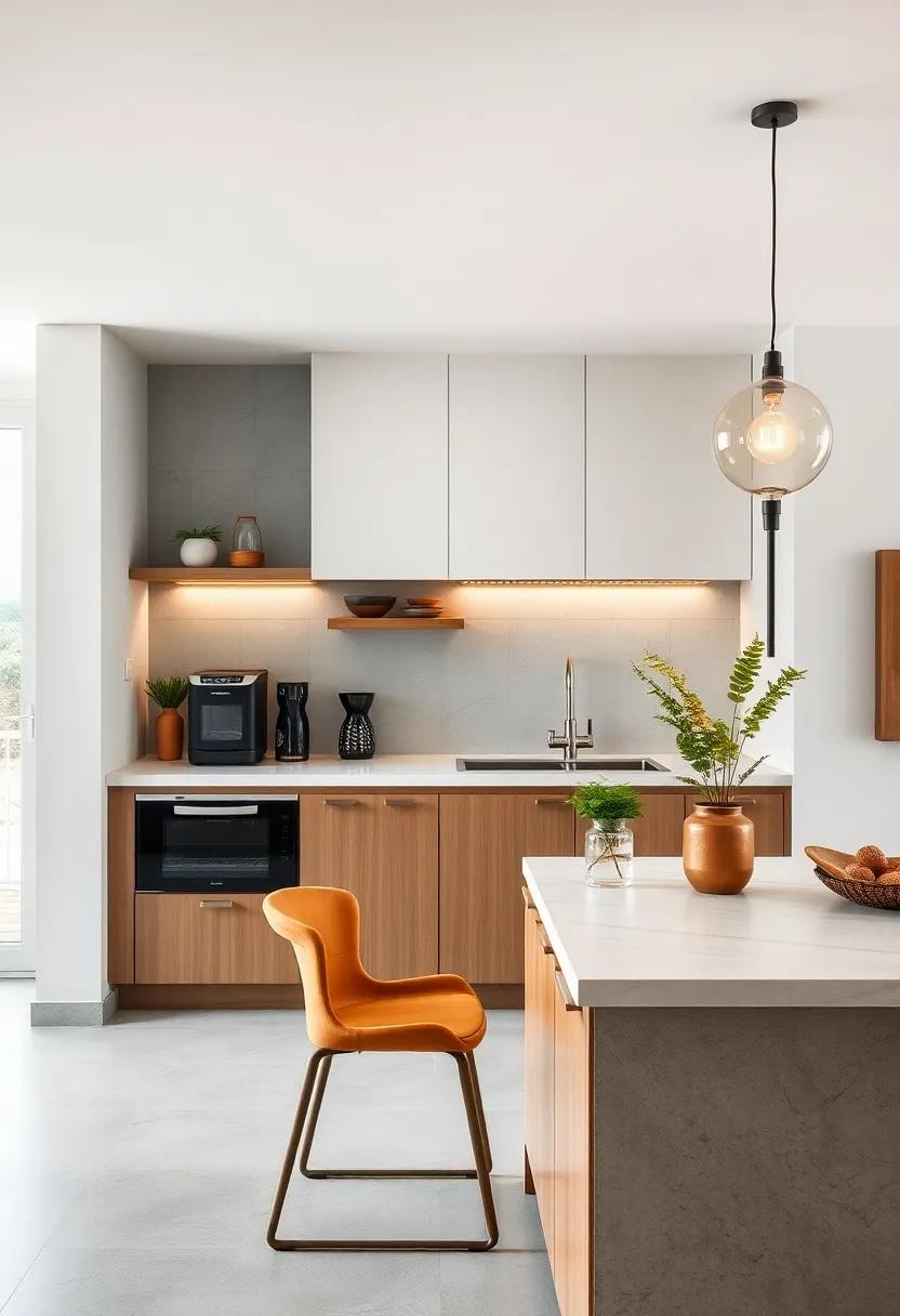 Create a concrete coffee ⁤station⁣ for a sophisticated‌ touch that ⁢is perfect for ⁣your morning routine