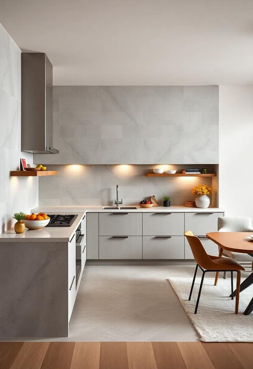 Embed concrete elements within your‍ cabinetry for ‍a ⁢unique⁣ and unexpected twist‌ on traditional designs