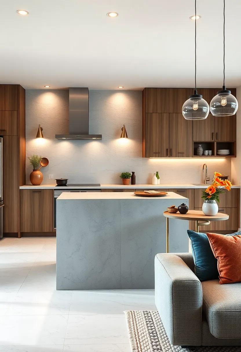 Embrace a concrete countertop for‌ a sleek,industrial‍ look that compliments ⁤both modern and rustic​ designs