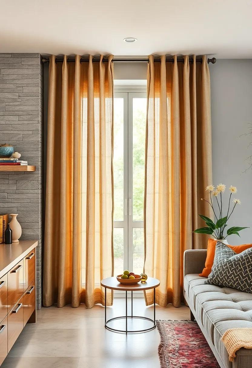 Subtle Metallic Thread Incorporations Injecting a Hint of Sparkle Into Everyday Kitchen Curtains