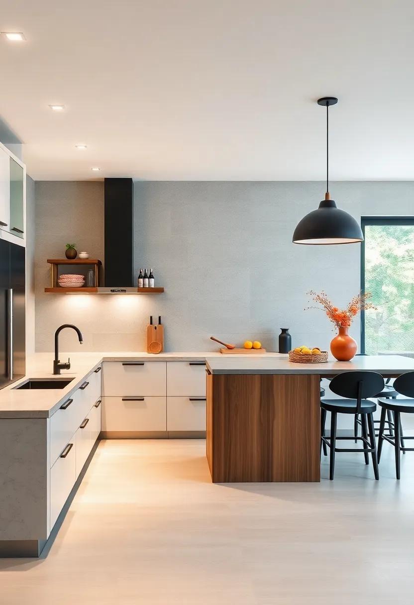 The Impact Of Matte Black Fixtures Against Bright Kitchen Backdrops