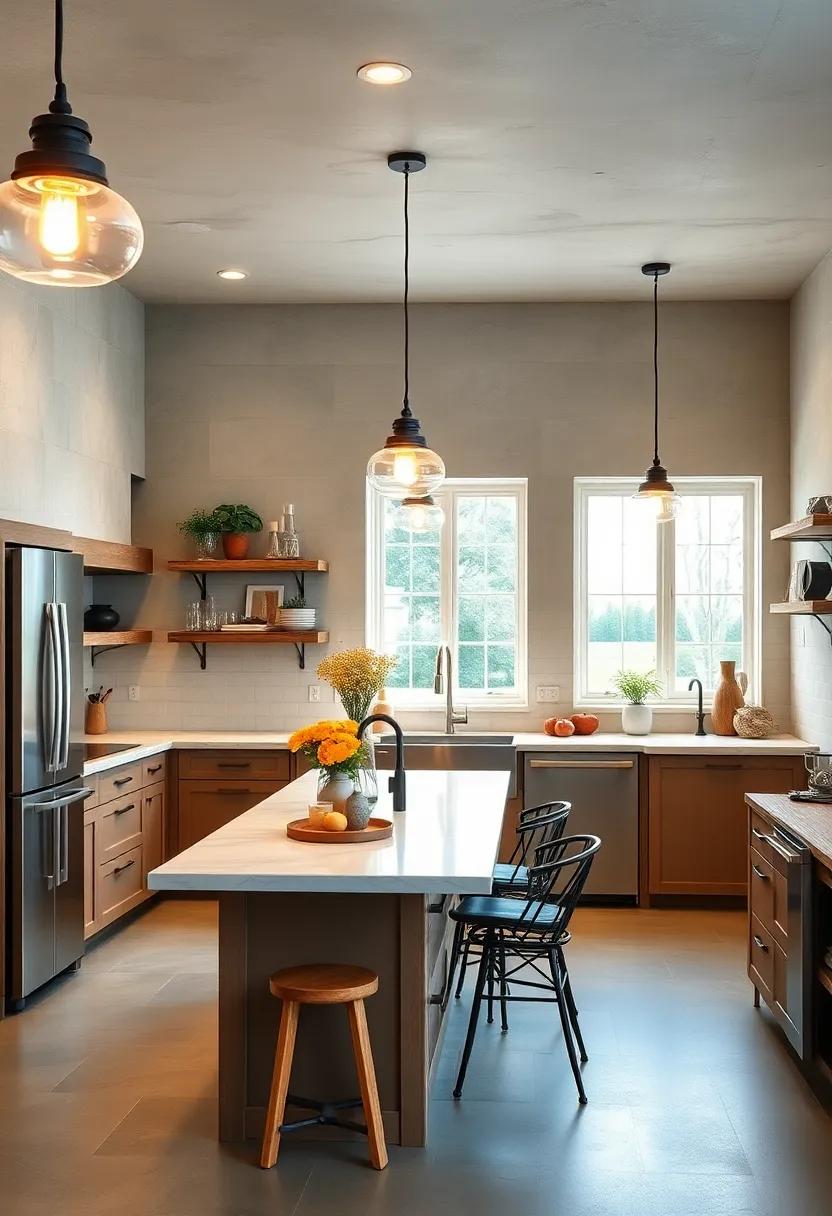 Rustic Farmhouse Lighting Fixtures Creating Warmth In Modern Kitchens