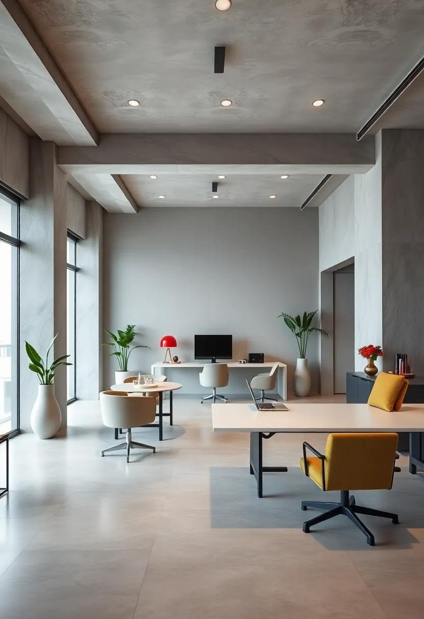 Bold Color Palettes and Contrasting Accents That Transform Luxury Office Spaces into Creative Havens