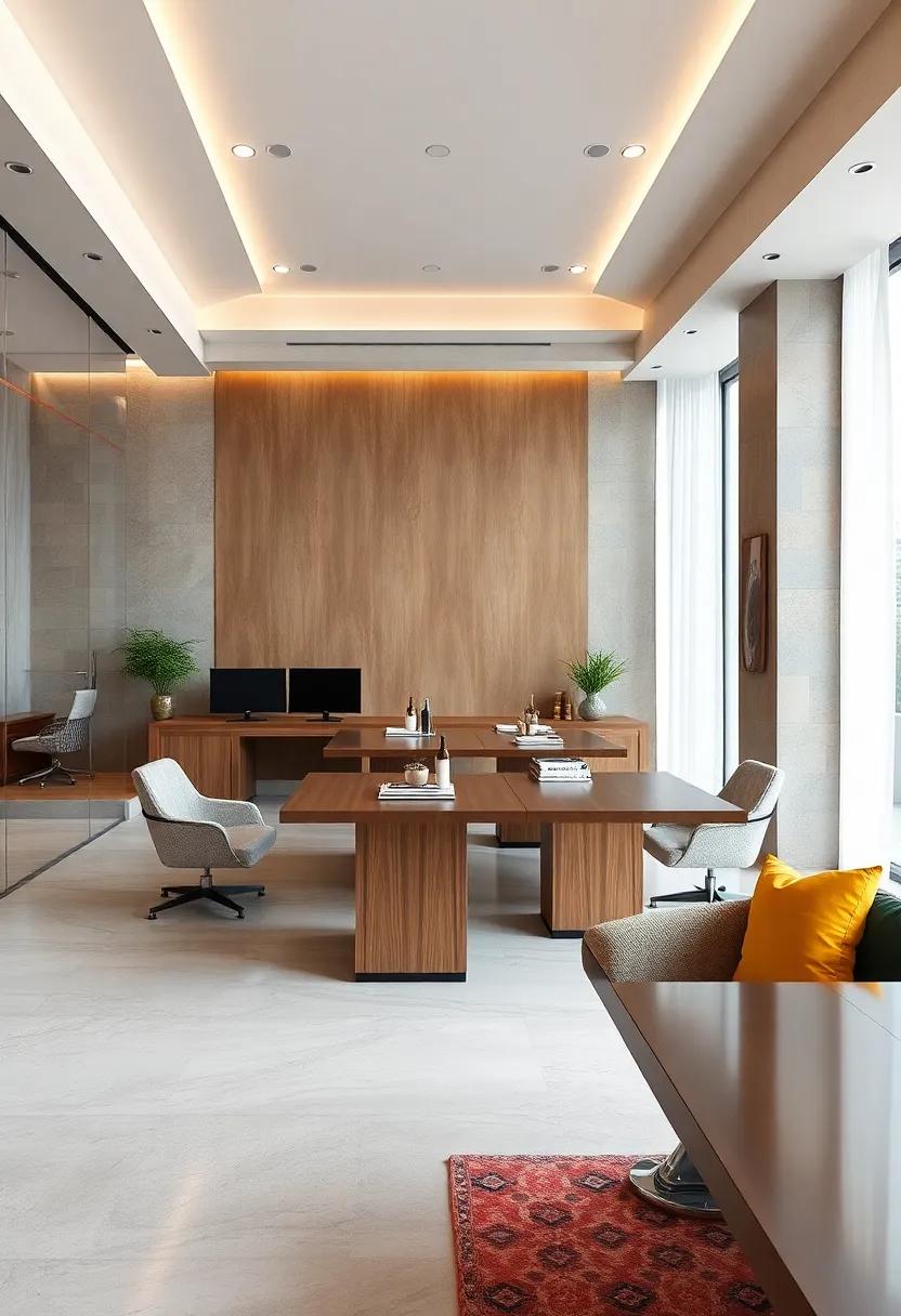 Symmetry and Balance in Desk Layouts Promoting Focus and Elegance in Modern Workspaces