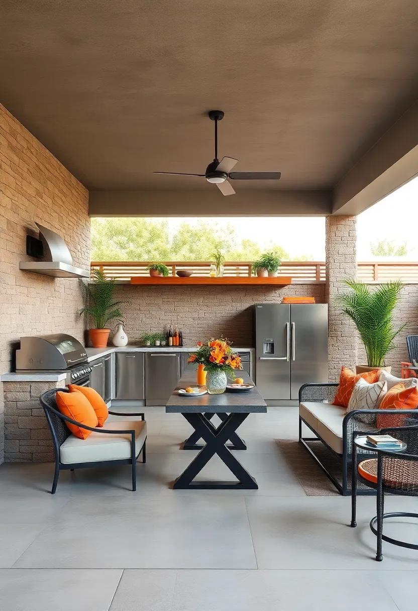 Eco-friendly Appliances: Opt for energy-efficient appliances that help reduce your environmental footprint while enjoying delicious outdoor meals