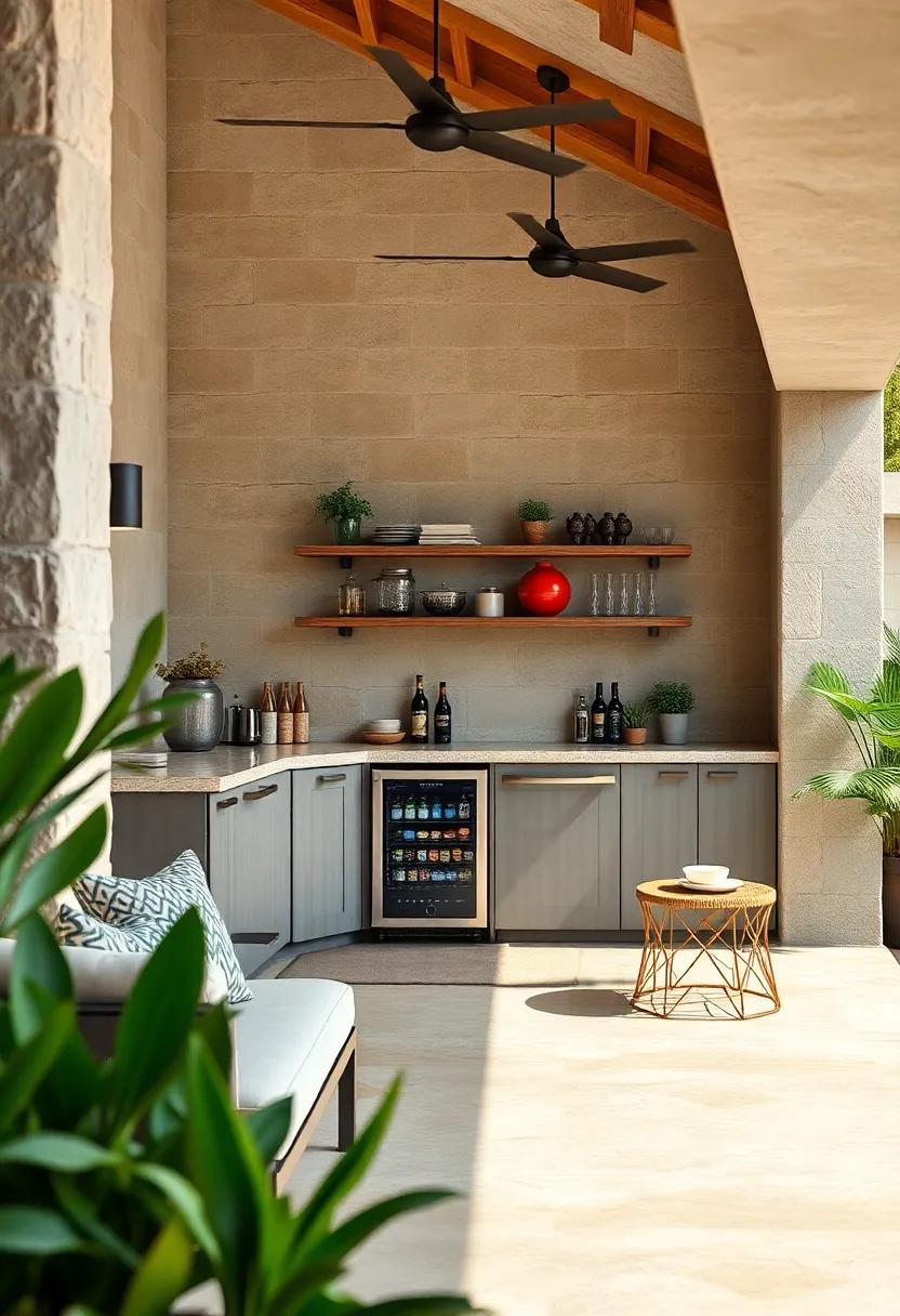 Mini ⁣Bar‍ Fridge: Stock a mini ⁢bar fridge with⁣ your favorite beverages, making it easy to entertain guests on warm summer days