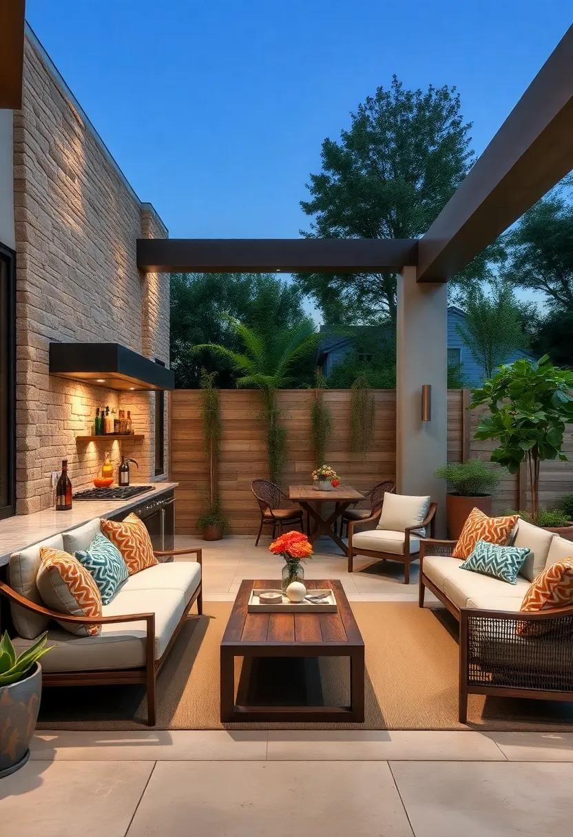 Outdoor Shower: For easy cleanup after cooking and dining, consider adding ‌an⁤ outdoor shower​ to keep things fresh and fun
