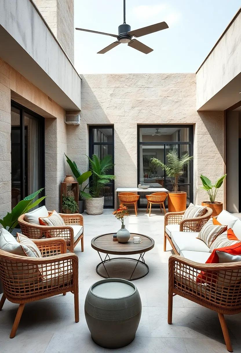 Open Weave Furniture Patterns for Airy Comfort and Visual Interest