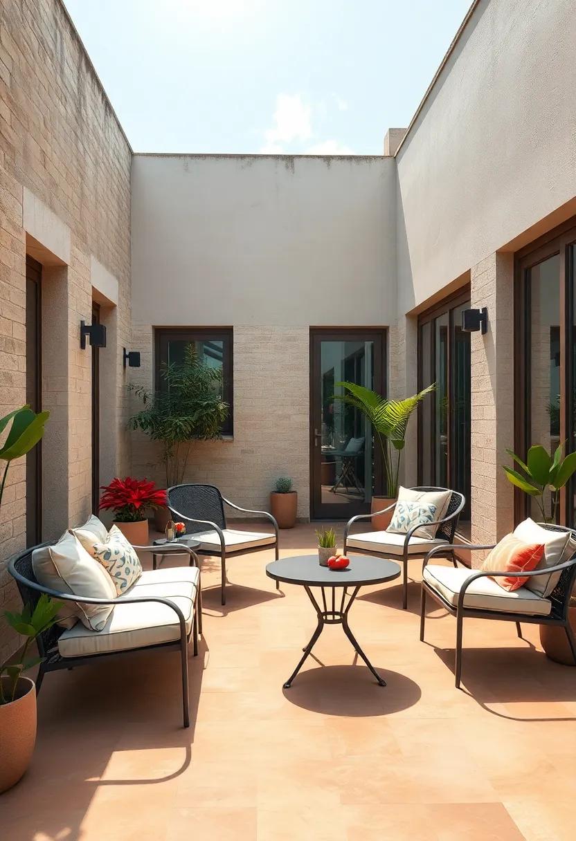 Sunlit Corners Featuring Lightweight Yet Durable Aluminum Bistro Sets