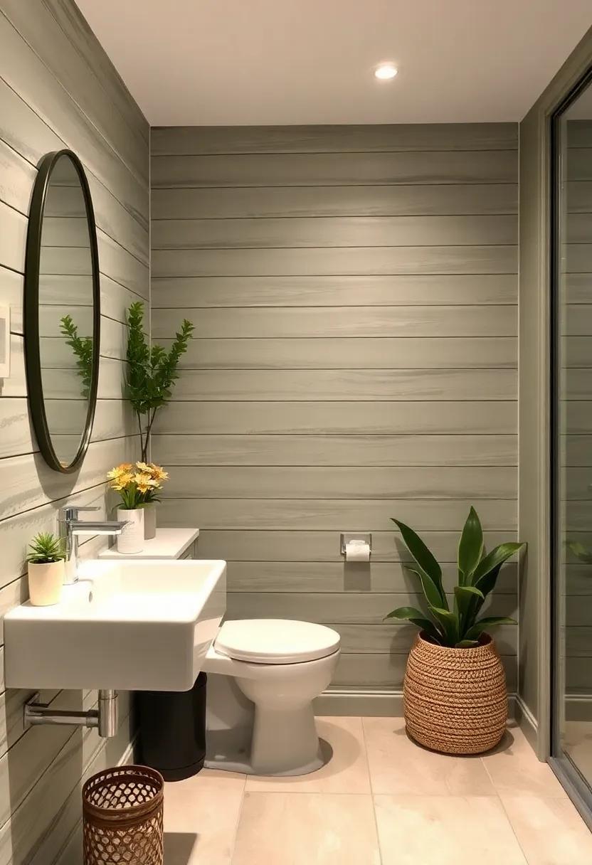 Nature-Inspired ​Green:⁤ Bring the outside⁣ in with ⁤a soft sage or olive ‍green shiplap, providing a ⁤refreshing and ⁣organic ‌atmosphere