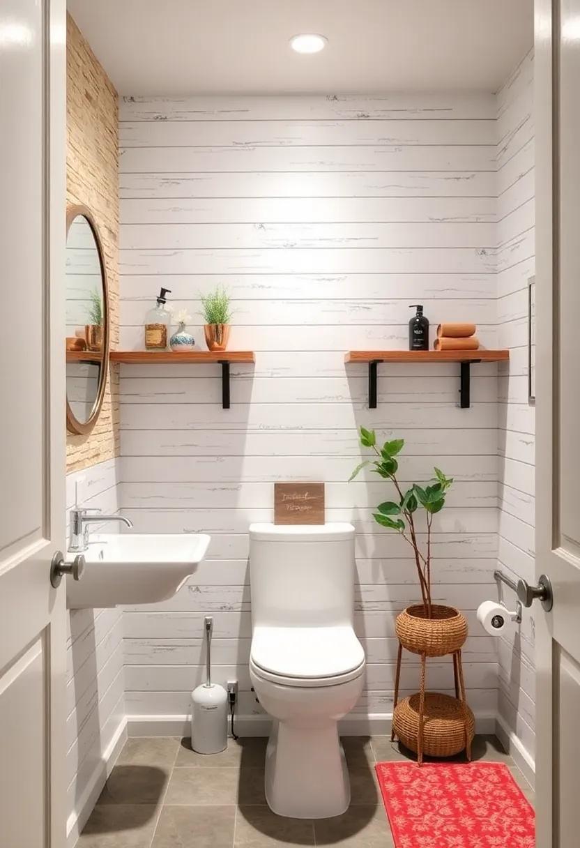 Incorporate‍ Shelving: Add floating shelves to‌ your shiplap wall for both decorative‌ and functional ‍elements that complement⁤ the overall design