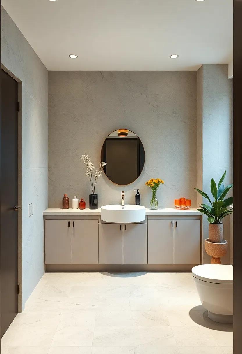 Minimalist Color Palettes Paired with Statement Accent Pieces for Balanced Sophistication