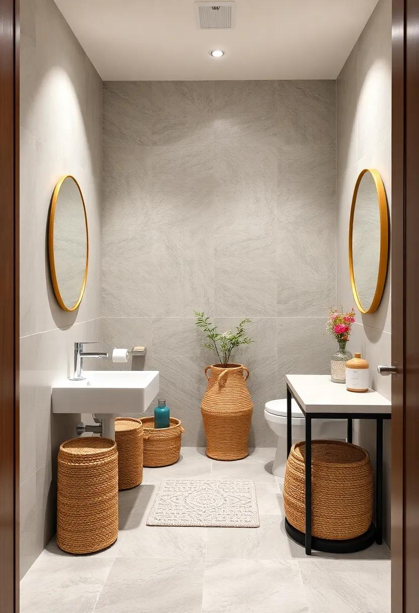 Woven Baskets and Decorative Storage Containers Balancing Style and Practicality Gracefully