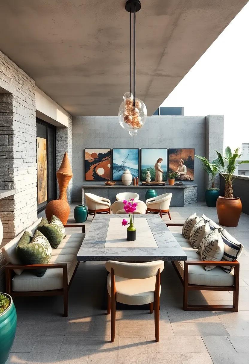 Rustic⁢ Farmhouse Touch: Introduce reclaimed wood tables and mismatched chairs ​to evoke a charming,‌ cozy, and welcoming atmosphere