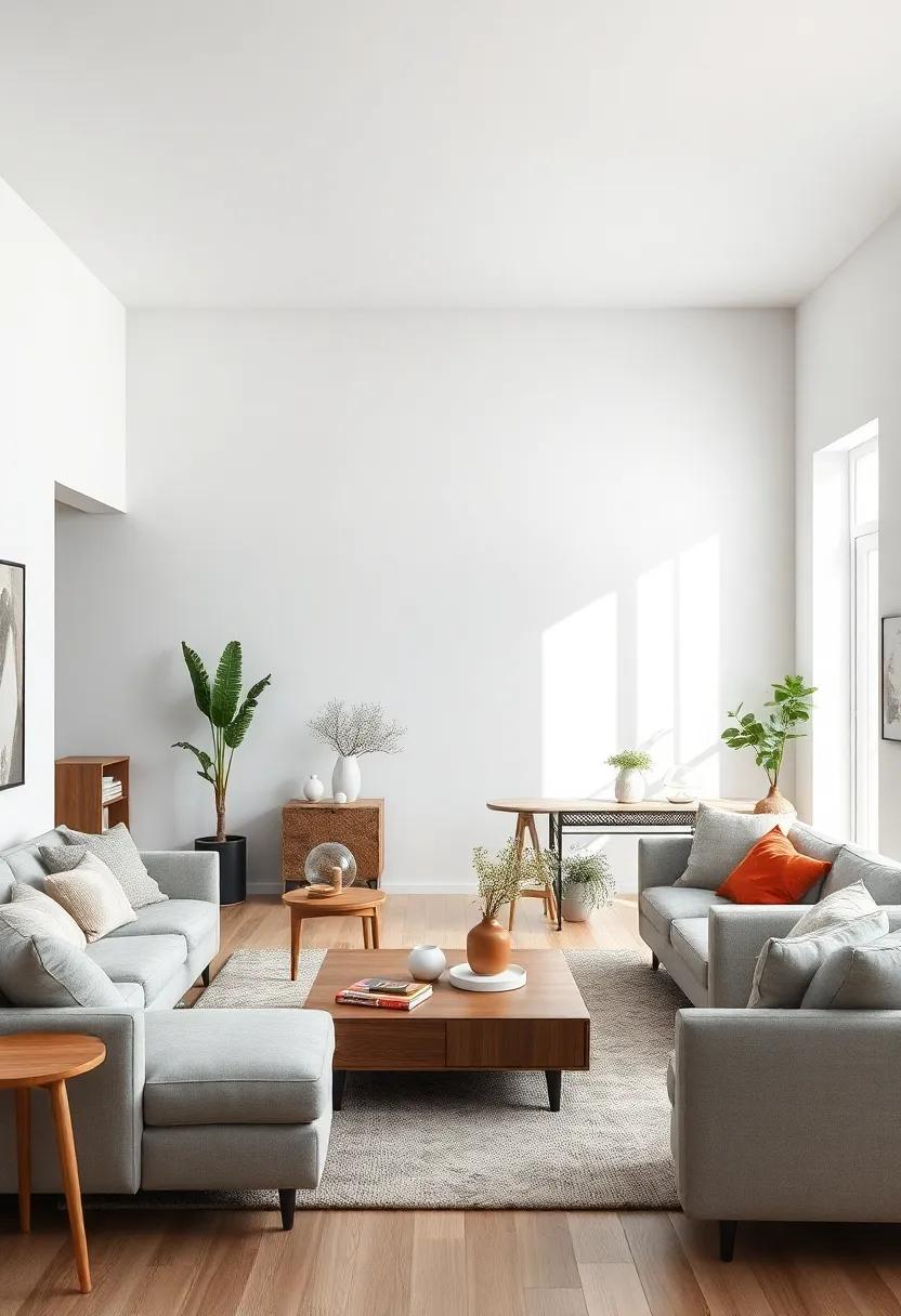 Clean Lines and Functional Furniture Shaping a Balanced Scandinavian Living Room