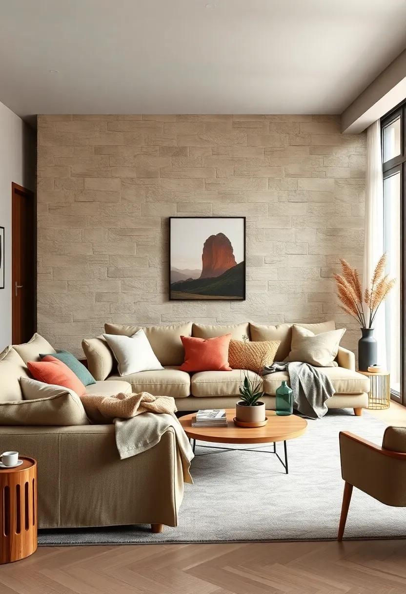 Layering Natural Fabrics for a Warm and Inviting Nordic Ambiance