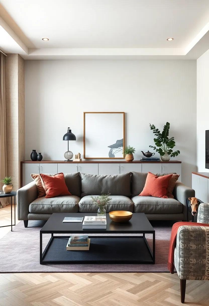 Subdued Metallic Details Adding Sophisticated Shine Without Distracting from Simplicity