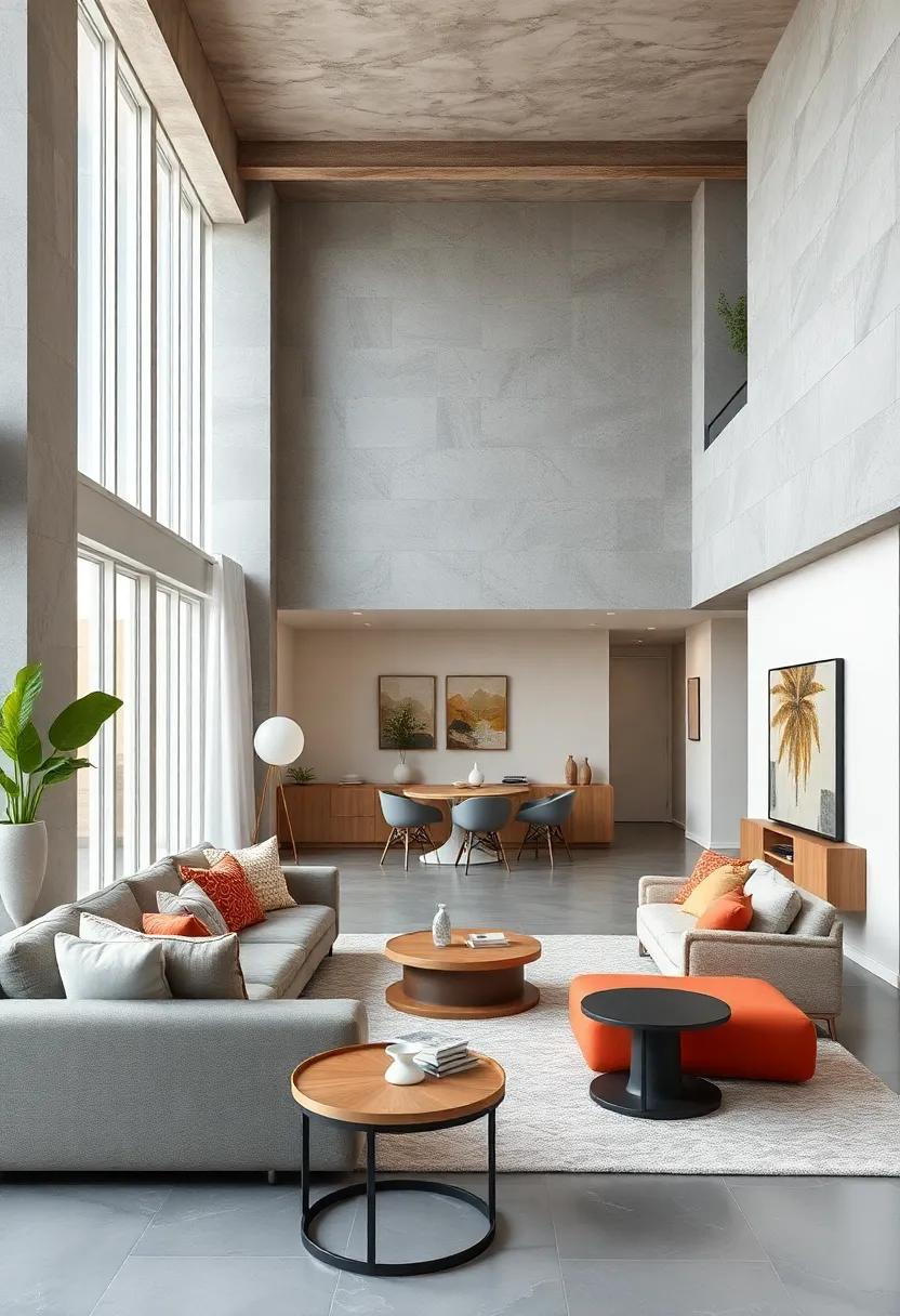 Open Concept Scandinavian Living Spaces with Uninterrupted Flow and Lightness