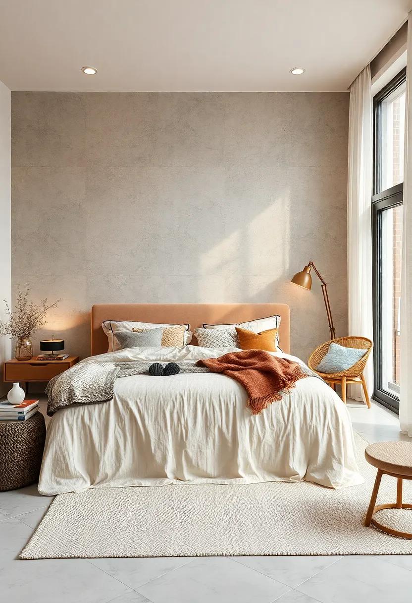 Subtle Mixes of Texture and Softness Rethinking Scandinavian Bedroom Textile Compositions