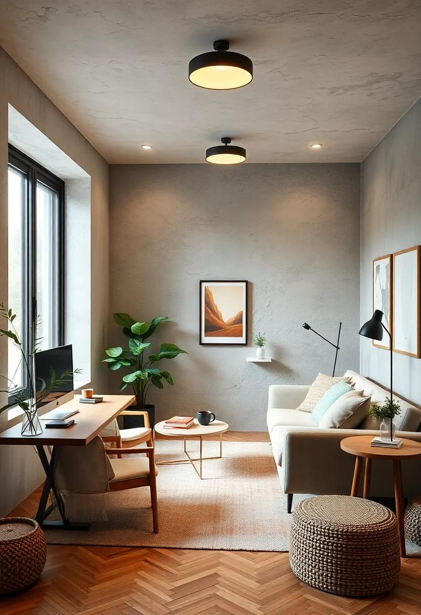 Ambient Lighting Fixtures Inspired by Nordic Design Principles Creating a Soft and Inviting Work Environment