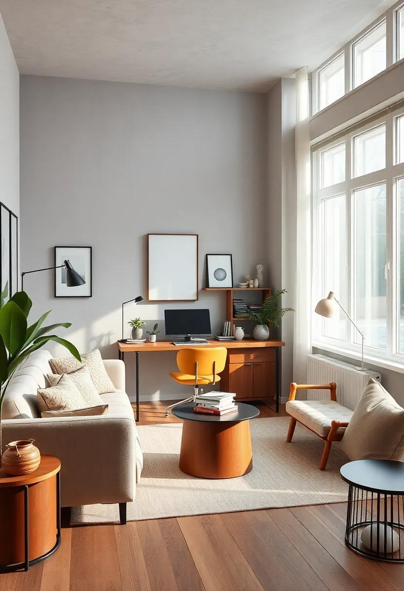 Glass and Metal Accents Adding Subtle Modernity While Preserving the Scandinavian Design Ethos of Simplicity