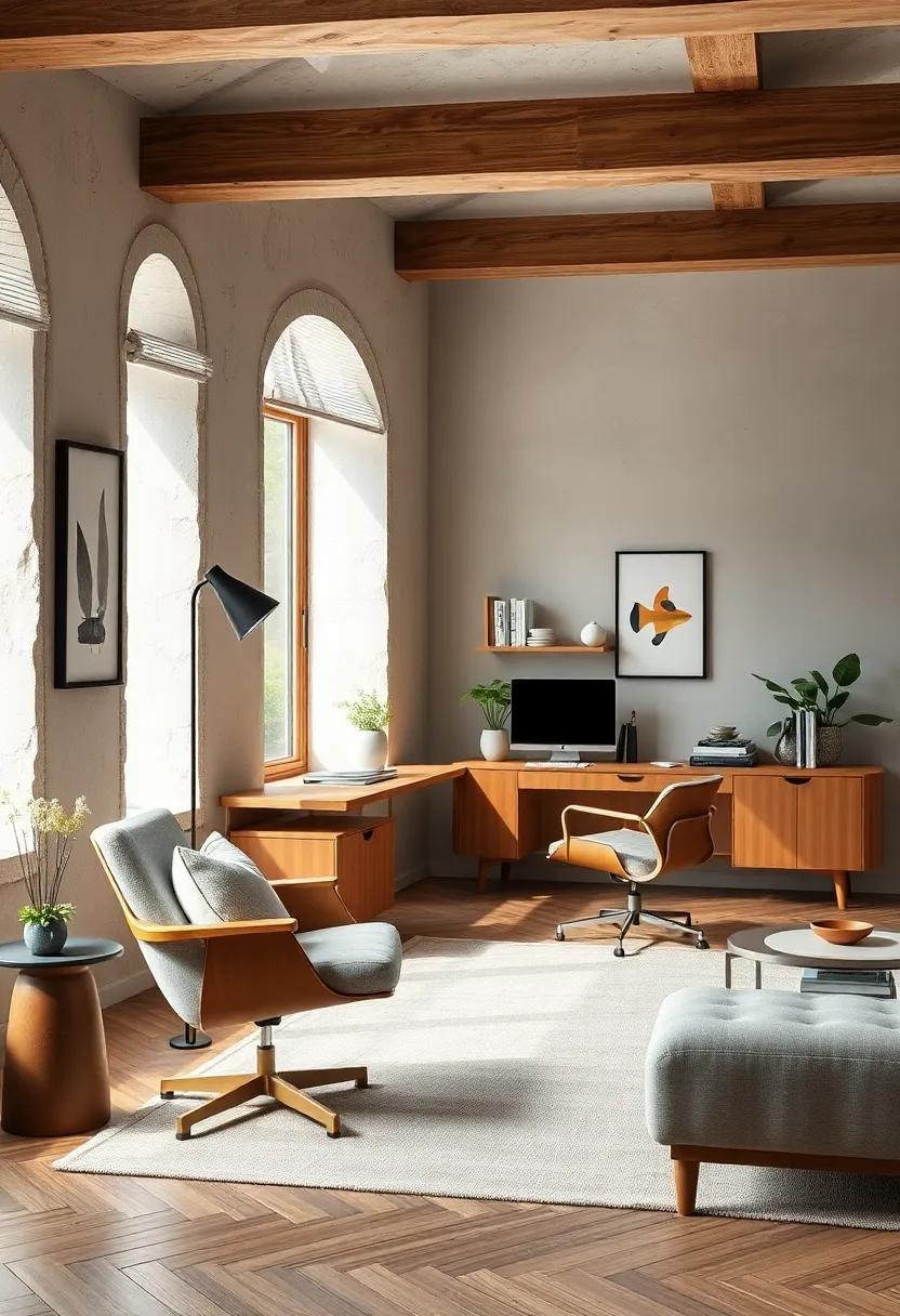 The Role of Ergonomic Scandinavian Chairs Blending Comfort and Simplicity in a Modern Home Office Design