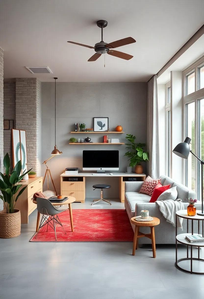 Scandinavian-Inspired Workrooms Featuring Multi-Functional Furnishings That Adapt to Various Work Styles